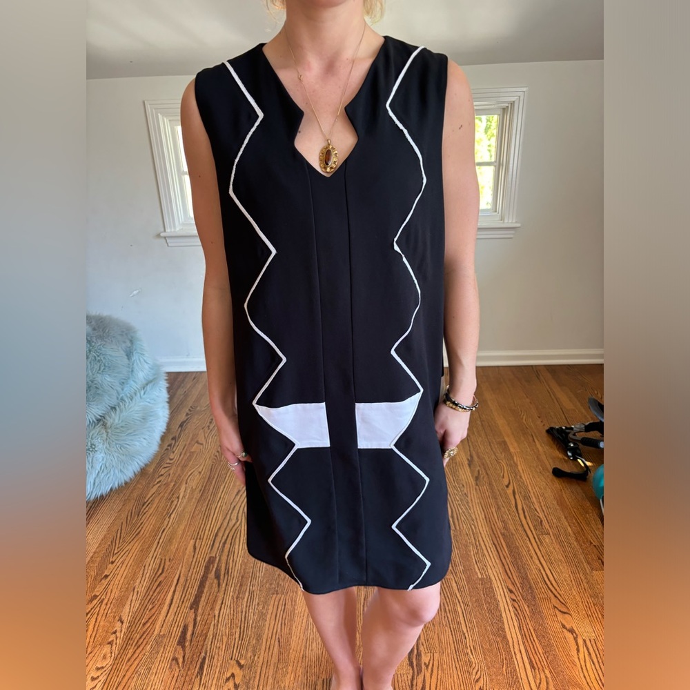 Black and white Kenzo dress